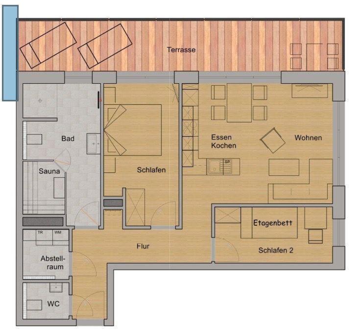 Apartment 'hohe Geest Whg. 6'